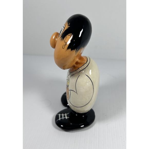 Vtg Dentist Rock Stone Figure Artist Signed Raul Y Elo 1988 Columbia Novelty - Picture 2 of 7